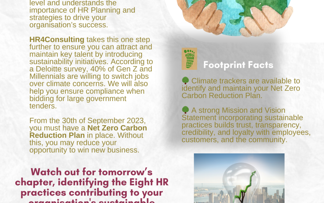 🌳 Chapter Three of Sustainability in a Human Resources Function